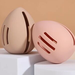 5 for 25⚡️Blush Beauty Blender Egg Silicone Dust Cover in Blush